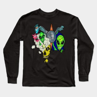 Somewhere out in space Long Sleeve T-Shirt